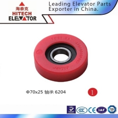 Rouleaux d'escalator
